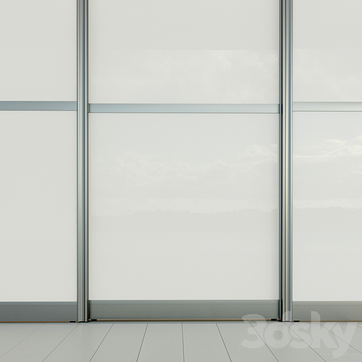 Sliding door. Partition. Closet. four 3DS Max - thumbnail 2