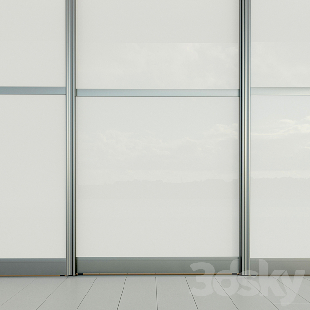 Sliding door. Partition. Closet. four 3DSMax File - thumbnail 2