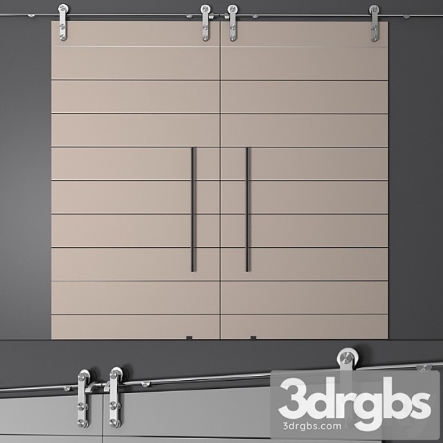 Sliding doors 3dsmax Download - thumbnail 1