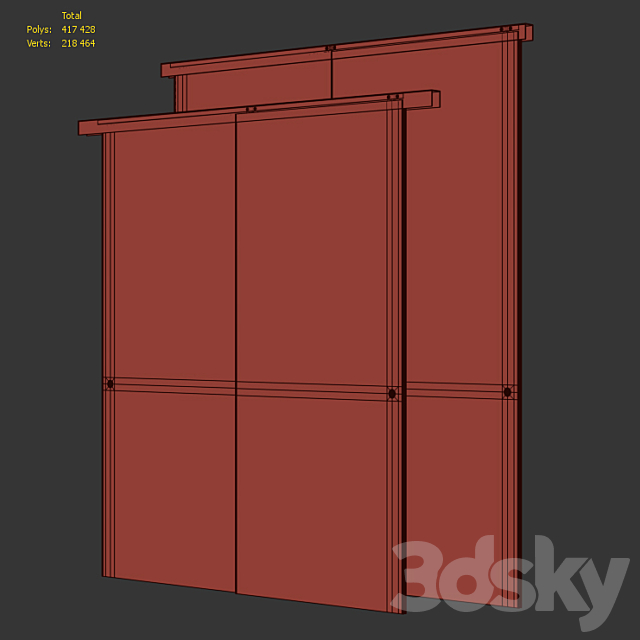 Sliding Panels – Delo (movi) 3DSMax File - thumbnail 4