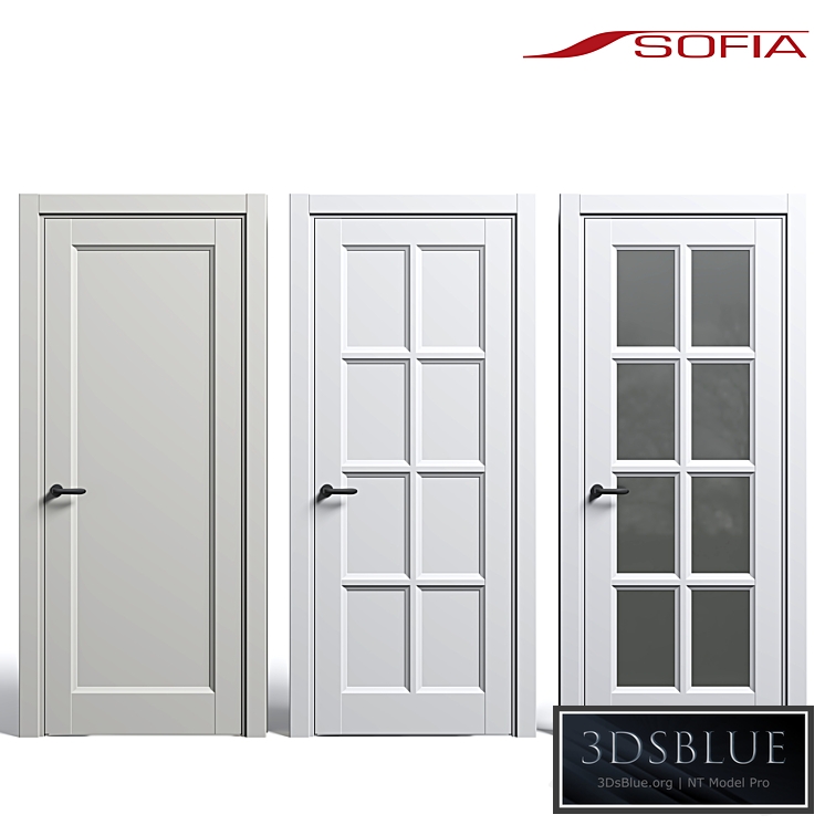 Sofia Doors 3DS Max - thumbnail 3