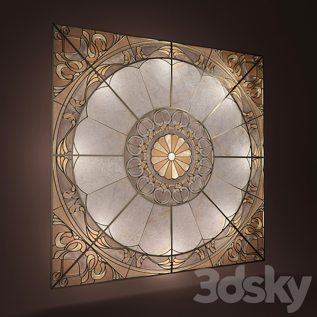 stained-glass window 3DSMax File - thumbnail 1