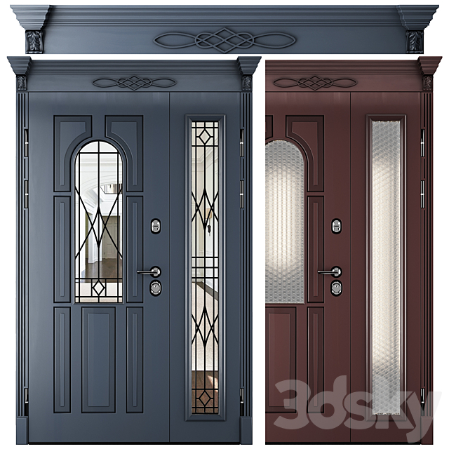 Staleks front door 3ds Max - thumbnail 1