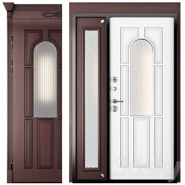 Staleks front door 3ds Max - thumbnail 3