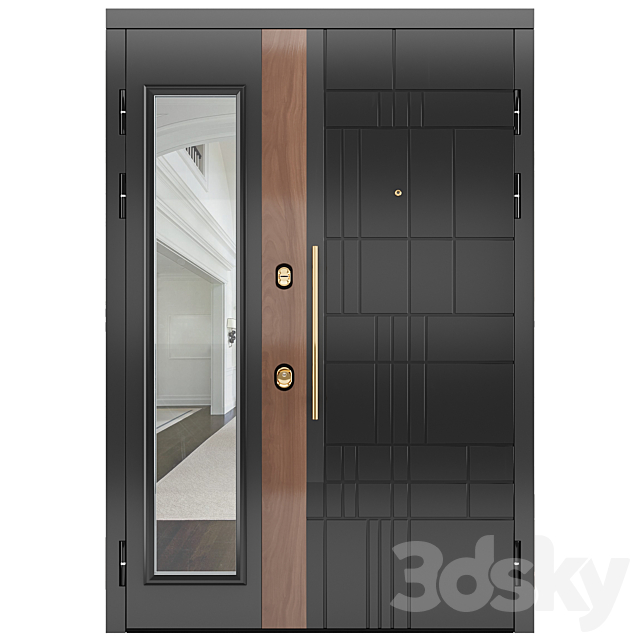 Staleks front door 3ds Max - thumbnail 1