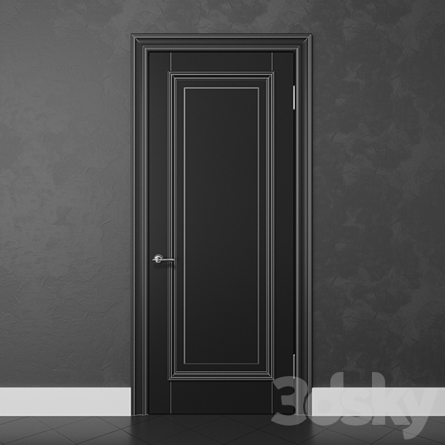 The door is interroom 3ds Max - thumbnail 2