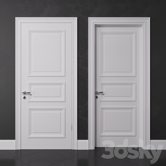 The door is interroom 3ds Max - thumbnail 1