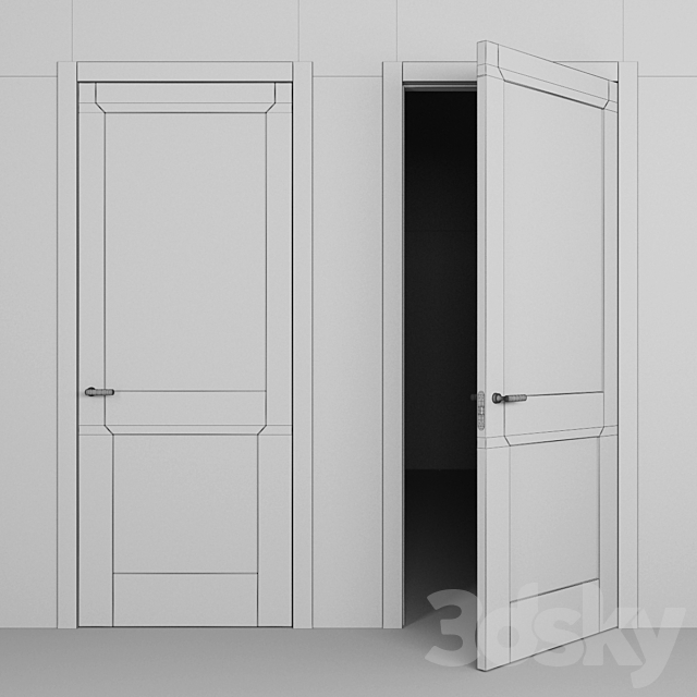 The door Lualdi Porta San Siro 3DSMax File - thumbnail 3