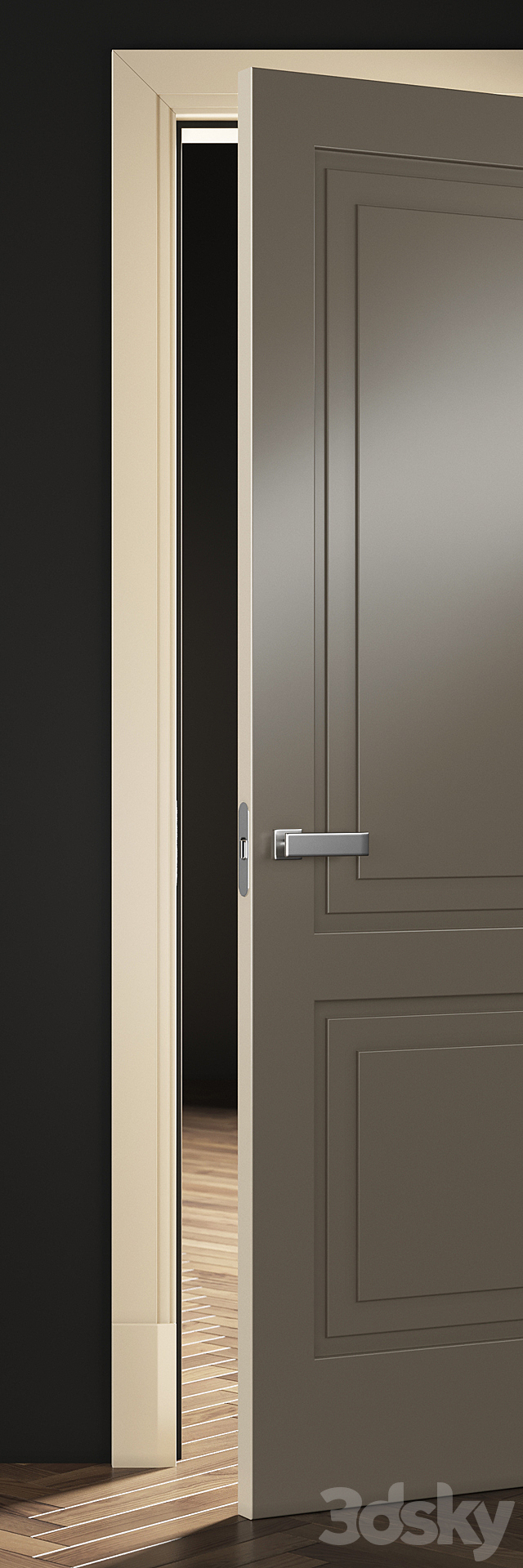 The door Lualdi Porte Avenue 3DS Max Model - thumbnail 2