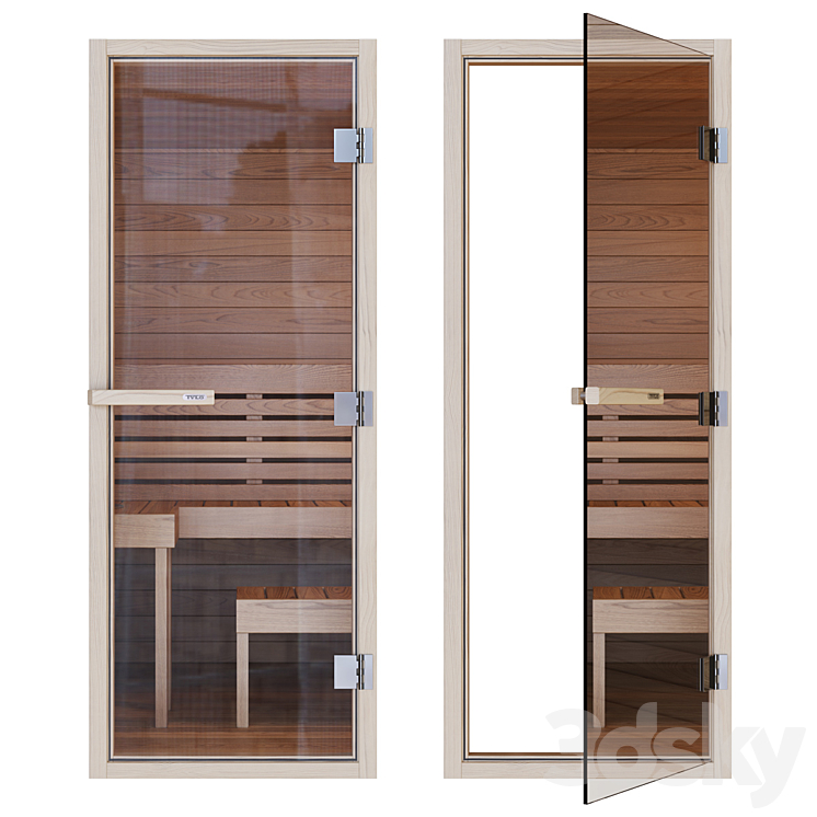 Tylo DGM Sauna Door 3DS Max - thumbnail 2