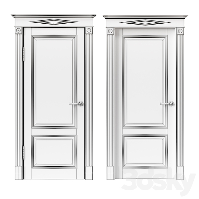 Uberture doors. Rimini Collection 3DS Max Model - thumbnail 2