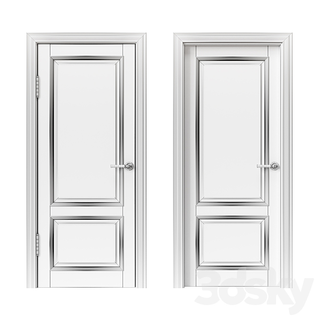 Uberture doors. Rimini Collection 3DS Max Model - thumbnail 2