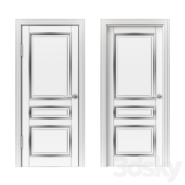 Uberture doors. Rimini Collection 3DS Max Model - thumbnail 2