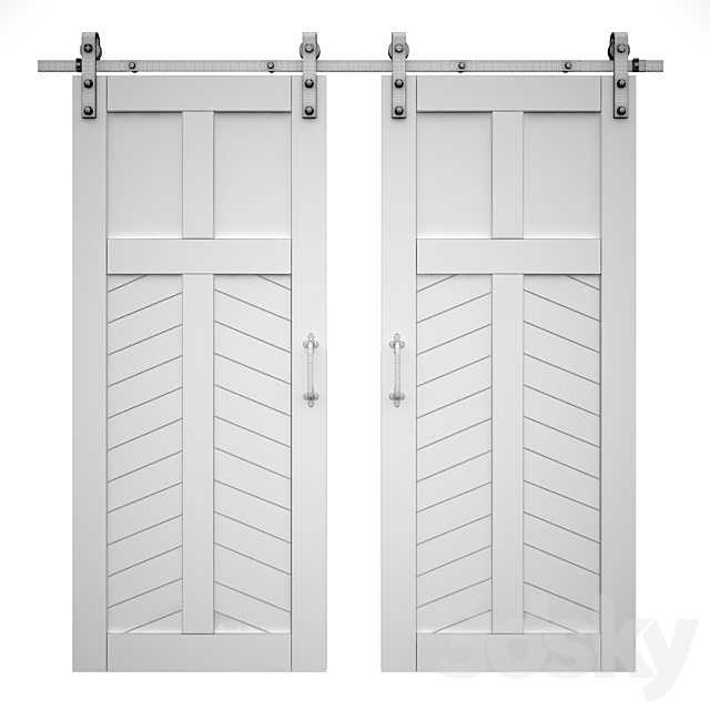 Upper (sliding) doors 2 3DS Max Model - thumbnail 2