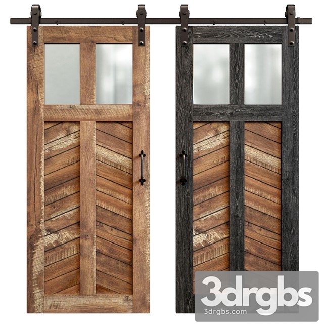 Upper (sliding) doors 2 3dsmax Download - thumbnail 1