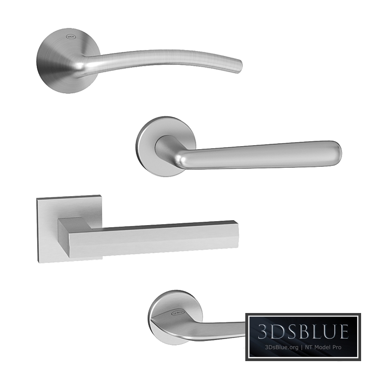 Valli & Valli door handles 3DS Max - thumbnail 3