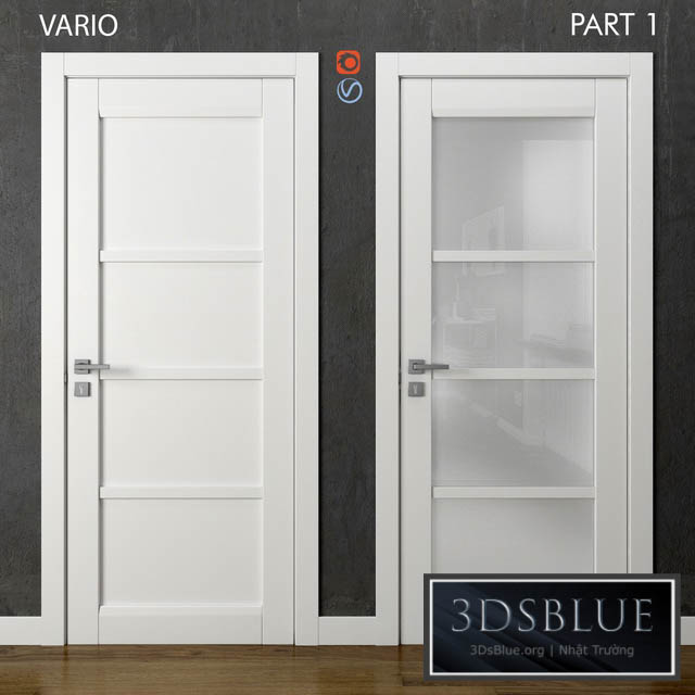 Vario doors Volkhovets part 1 3DS Max - thumbnail 3