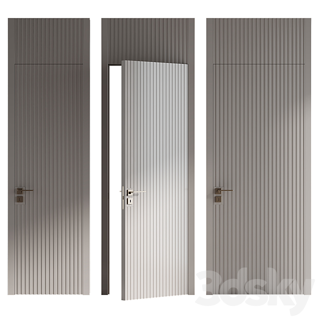 Venus milled doors from Academy 3ds Max - thumbnail 1