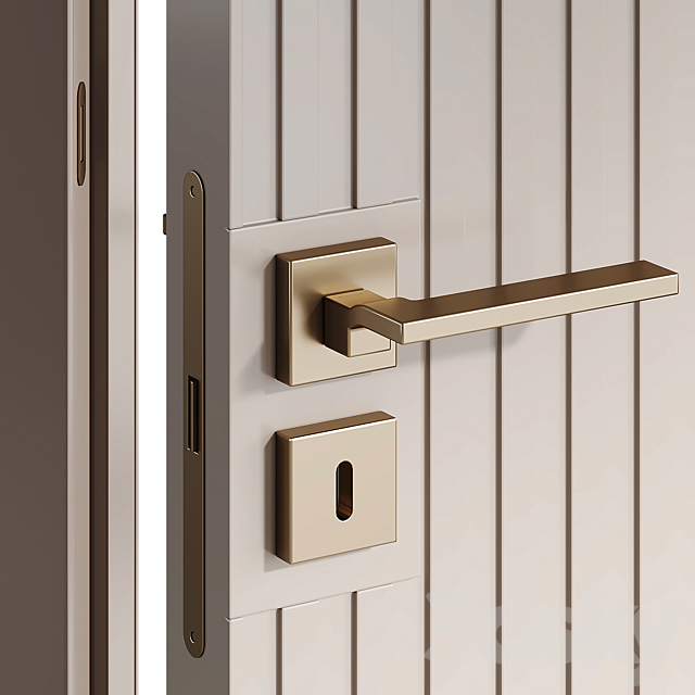 Venus milled doors from Academy 3ds Max - thumbnail 2