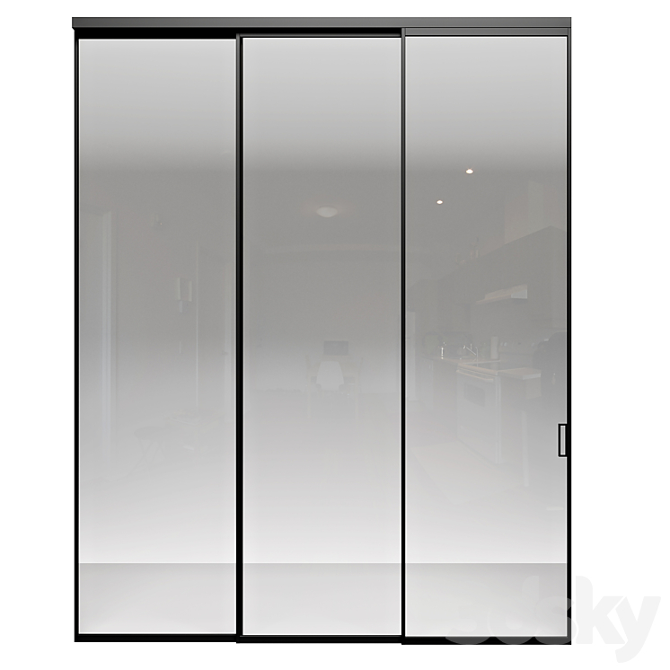 Volhovec aluminum partitions Formato 3DS Max Model - thumbnail 2