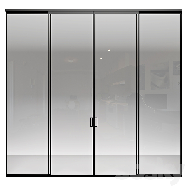 Volhovec aluminum partitions Formato 3ds Max - thumbnail 3