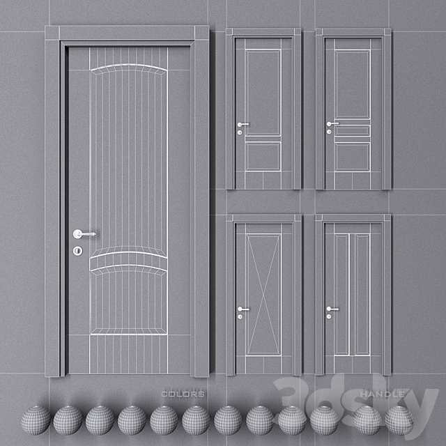 Volhovec Galant set 1 3DSMax File - thumbnail 3