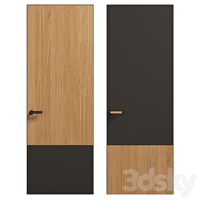 Volhovec VELVET doors 3DS Max Model - thumbnail 2