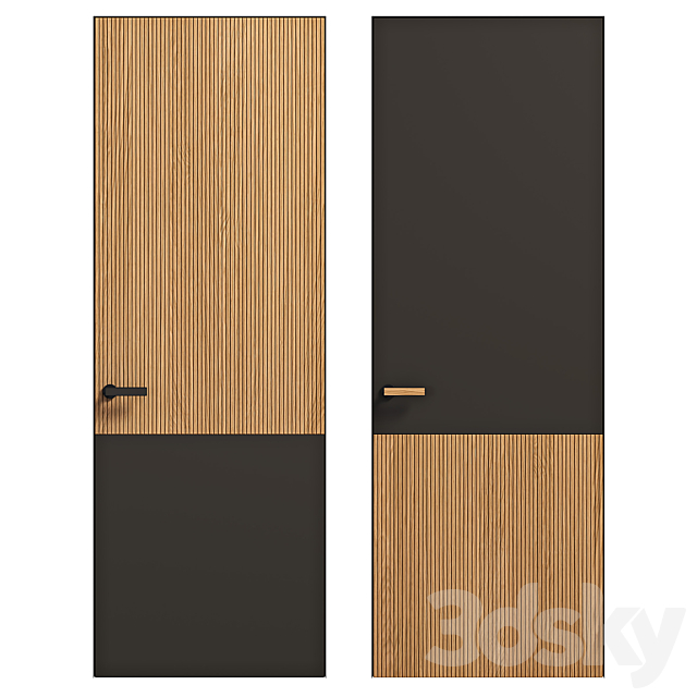 Volhovec VELVET doors 3DS Max Model - thumbnail 3