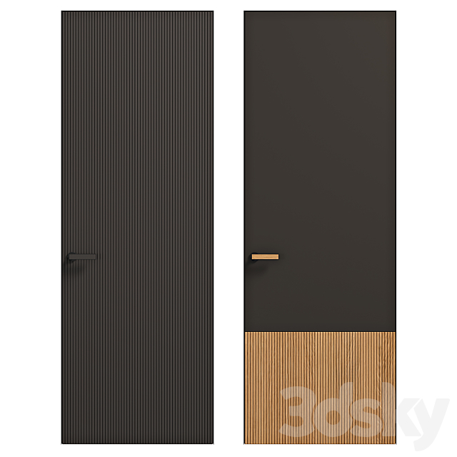 Volhovec VELVET doors 3DS Max Model - thumbnail 4