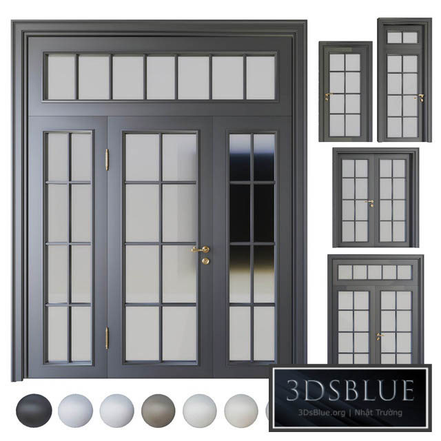 Volhovec_Doors_collection_Paris_set 4 3DS Max - thumbnail 3