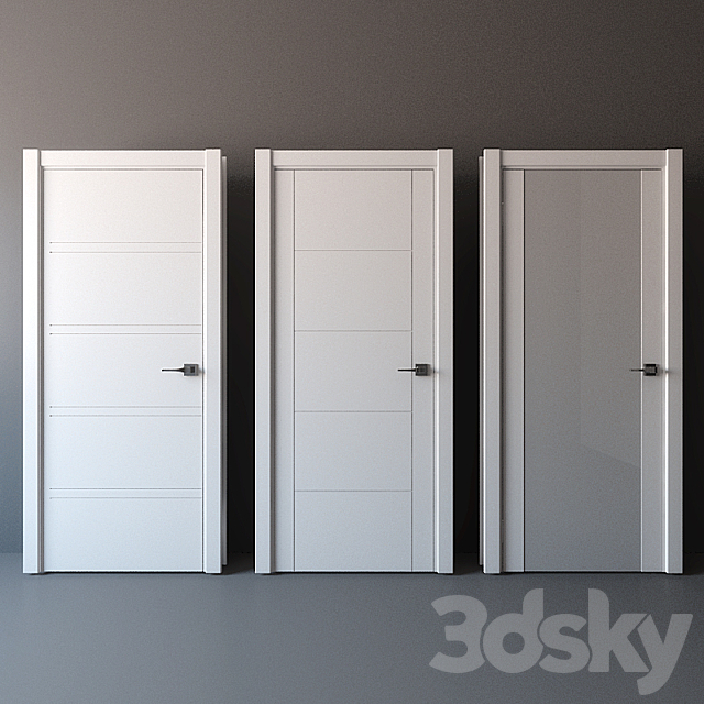 Volhovets doors Linea 3DSMax File - thumbnail 3