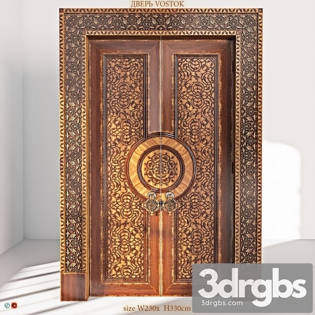 Vostok Door 2 3dsmax Download - thumbnail 1