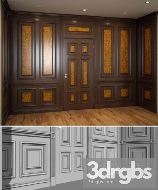 Wall Panels Victory 3dsmax Download - thumbnail 1