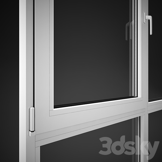 Windows and doors Elvial 3DSMax File - thumbnail 3