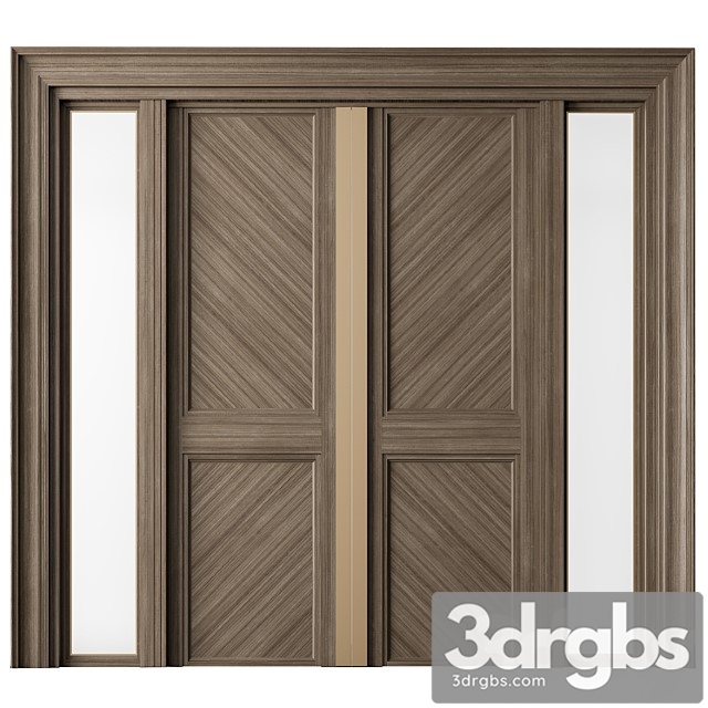 Wooden front door – set 65 - thumbnail 1