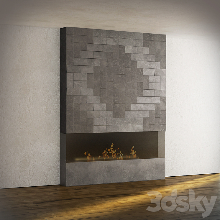 Bio Fireplace 3DS Max - thumbnail 1