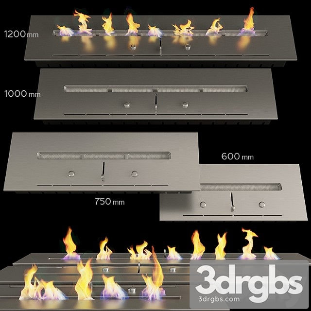 Bio-fireplace 3dsmax Download - thumbnail 1