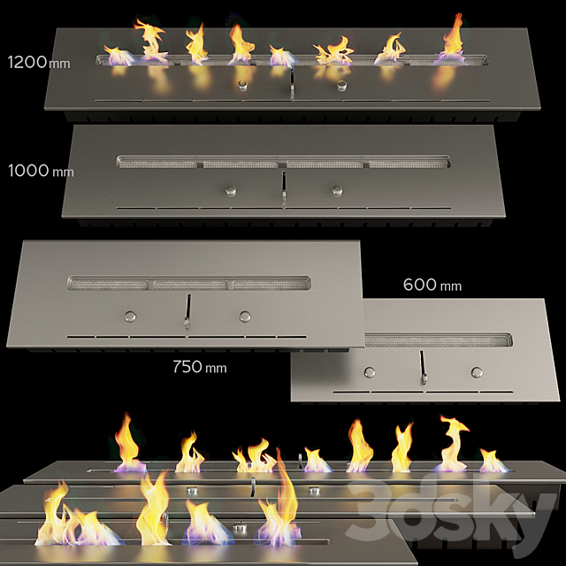 Bio-fireplace 3DSMax File - thumbnail 1