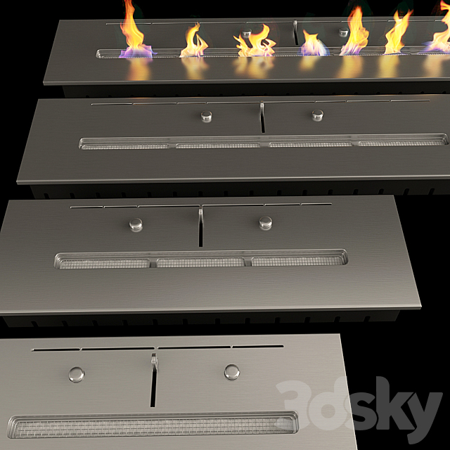 Bio-fireplace 3DSMax File - thumbnail 2