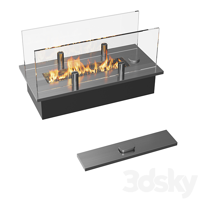 Bio fireplaces 3DSMax File - thumbnail 5