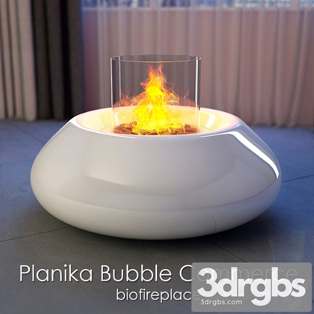 Biofireplace Planika Bubble Commerce 3dsmax Download - thumbnail 1