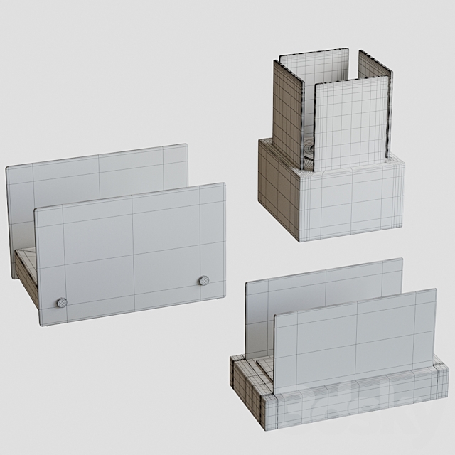 Biofireplace Set Kratki 3DS Max Model - thumbnail 5