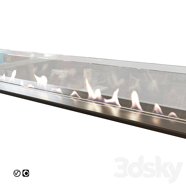 Biofireplaces | Bio fireplaces 3DS Max Model - thumbnail 3