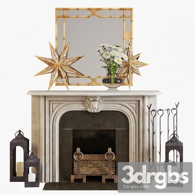 Camino Fireplace 2 3dsmax Download - thumbnail 1