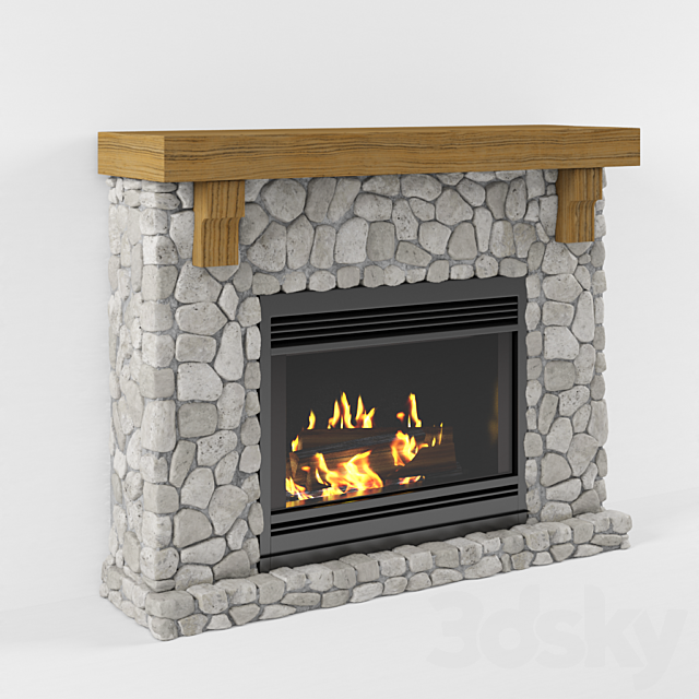 Dimplex Fireplace 3DSMax File - thumbnail 1