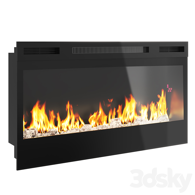 Electric Fireplace Dimplex Dimplex Prism BLF3451 3DS Max - thumbnail 1