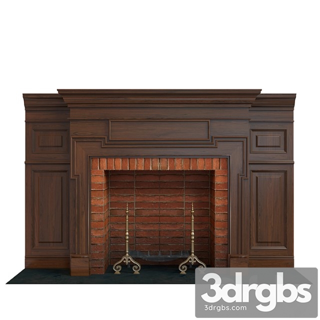 Fireplace 03 3dsmax Download - thumbnail 1