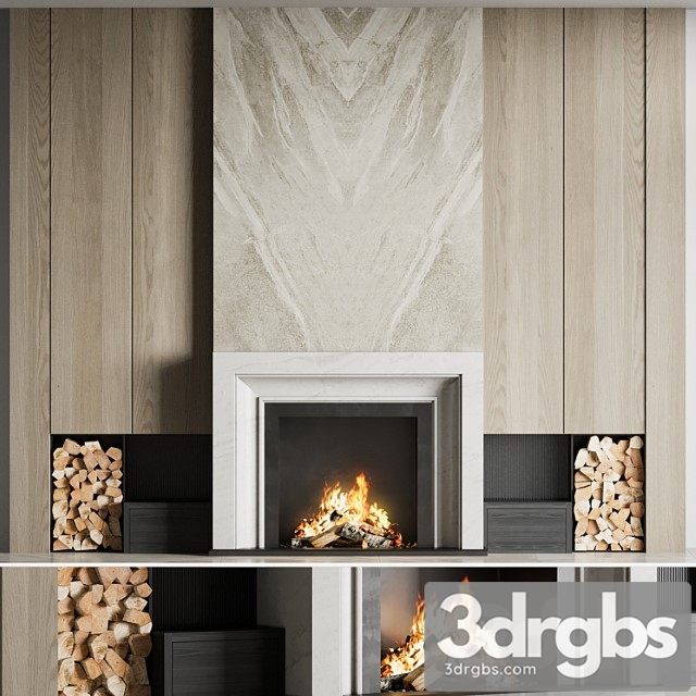 Fireplace 15 1 3dsmax Download - thumbnail 1