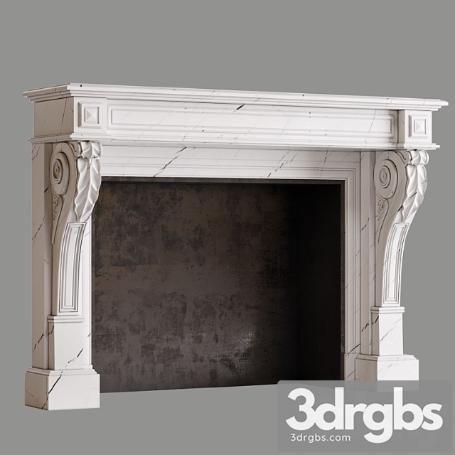 Fireplace 16 3dsmax Download - thumbnail 1