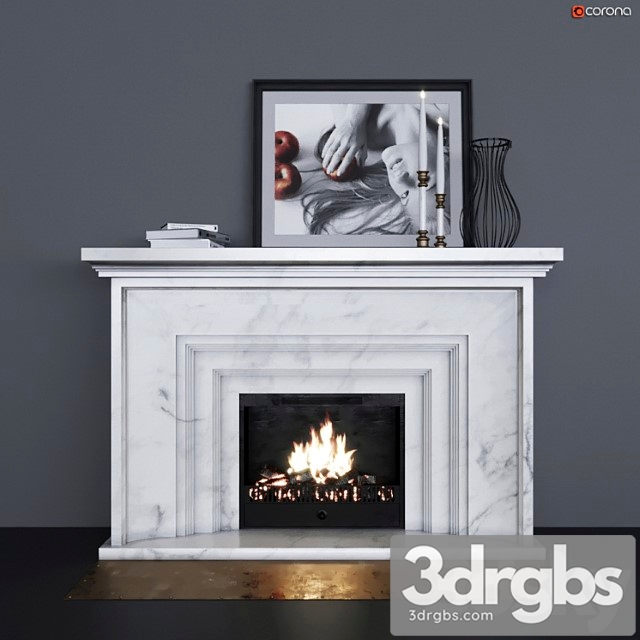 Fireplace 2 3dsmax Download - thumbnail 1